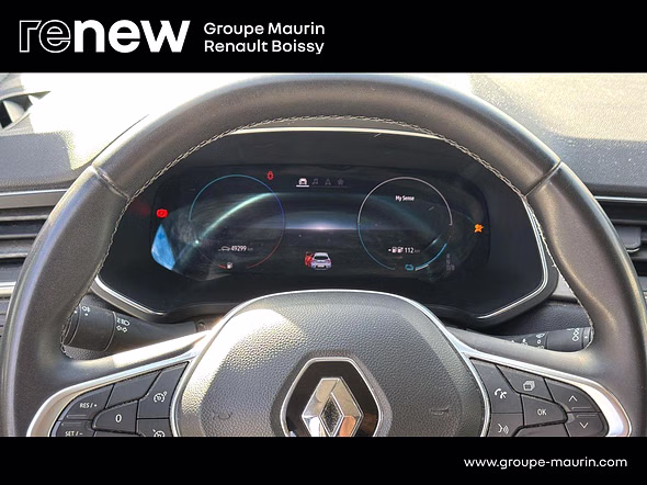 RENAULT Captur 1.6 E-Tech hybride rechargeable 160ch Intens -21 - Miniature 10
