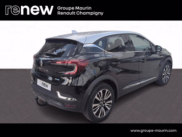 RENAULT Captur 1.6 E-Tech hybride rechargeable 160ch Initiale Paris -21 - Miniature 5